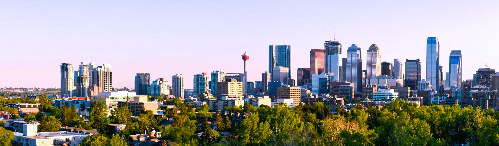 Panorama eastern Calgary